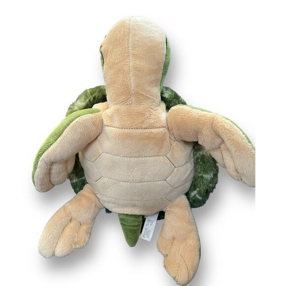 Petting Zoo Plush Turtle Stuffed Animal Tortoise Nursery Decor Shower Gift 15" - Picture 10 of 12